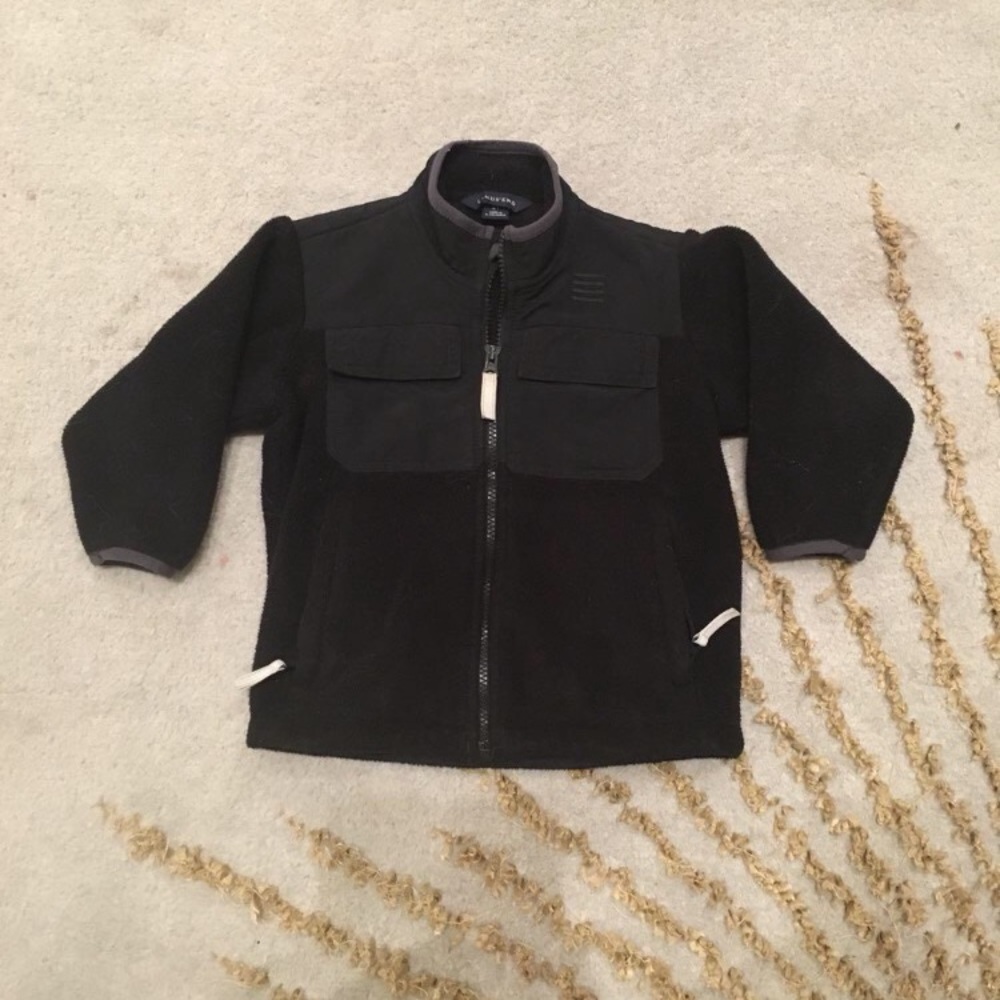 Land's End 2T zip up fleece with pockets